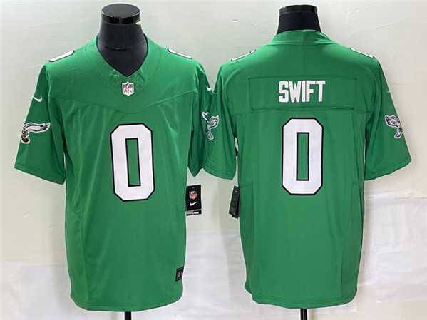 Men's Philadelphia Eagles #0  Swift Green 2023 F.U.S.E. Vapor Untouchable Stitched Jersey,We sell and wholesale Men's Philadelphia Eagles #0  Swift Green 2023 F.U.S.E. Vapor Untouchable Stitched Jersey on line form chian!